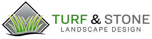 A black and gray triangular logo with green grass and the text "Turf Tech Artificial Grass" in green and gray letters.